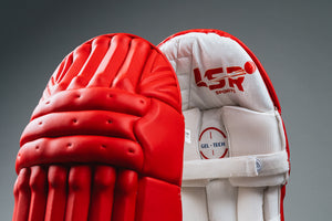 LSR Sports - Red Batting Pads