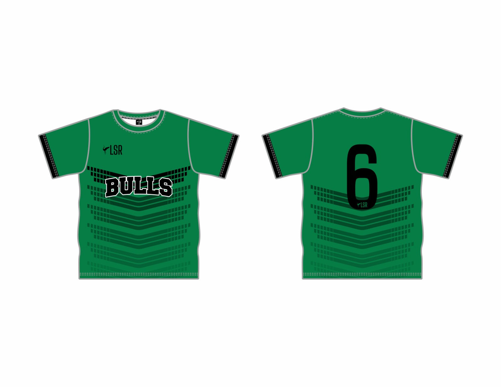 Mount Barker Bulls Football Club-Crew Neck Shirts-Green