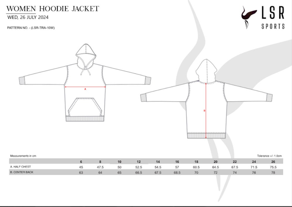 Waroona Warriors Cricket Club - Hoodie