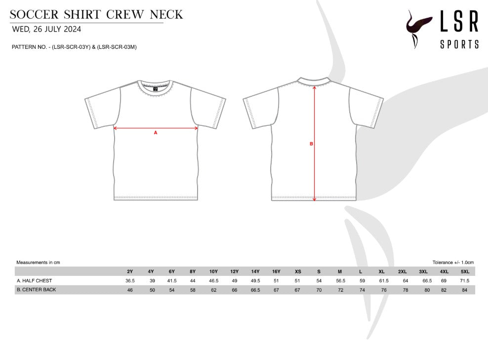 Waroona Warriors Cricket Club- Training Shirts