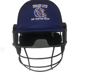LSR SPORTS- Customised Club Cricket Helmets- Club logo and club colour